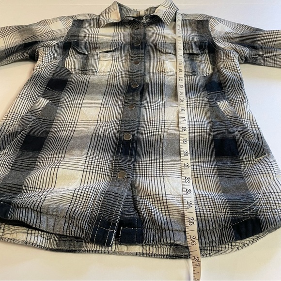 Duluth Trading Co Women's Plaid Flannel Fleece Lined Jacket Size XS - Picture 11 of 12